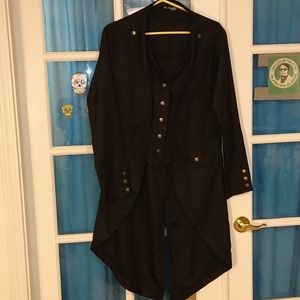 Cosplay coat with tails